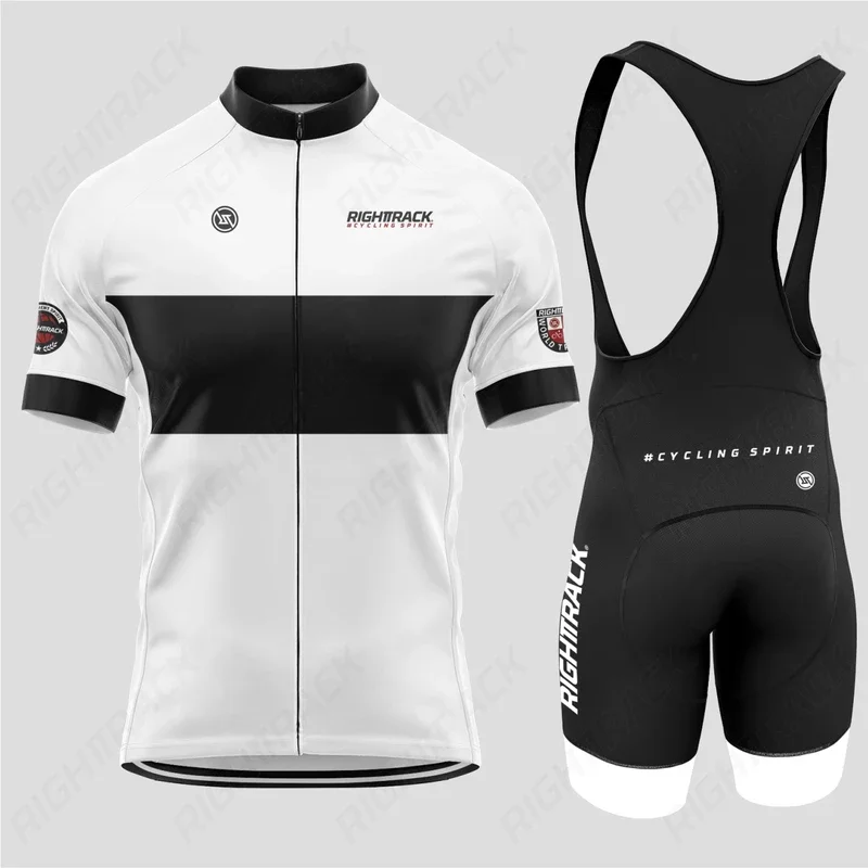 Neue Right track Pro Radsport anzüge Herren Outdoor MTB Ausrüstung Indoor Trainings kleidung 20d Lätzchen minimalist isches Design Fahrrad bekleidung