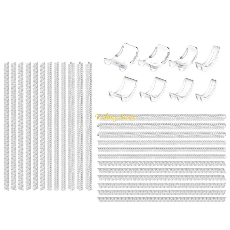 N58F Pack of 12/20 Silicone Cushions Flexible Size Adjusting Pads Rings Adjuster Pad