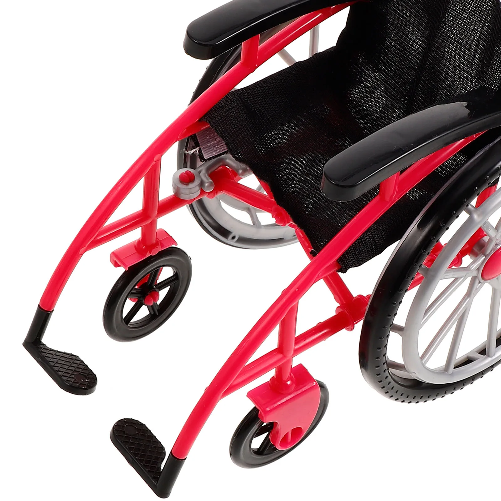 Spielzeug Miniatur Krücke Stütze Dekor Puppenhaus Zubehör Raum Rollstuhl Modell dekorativ