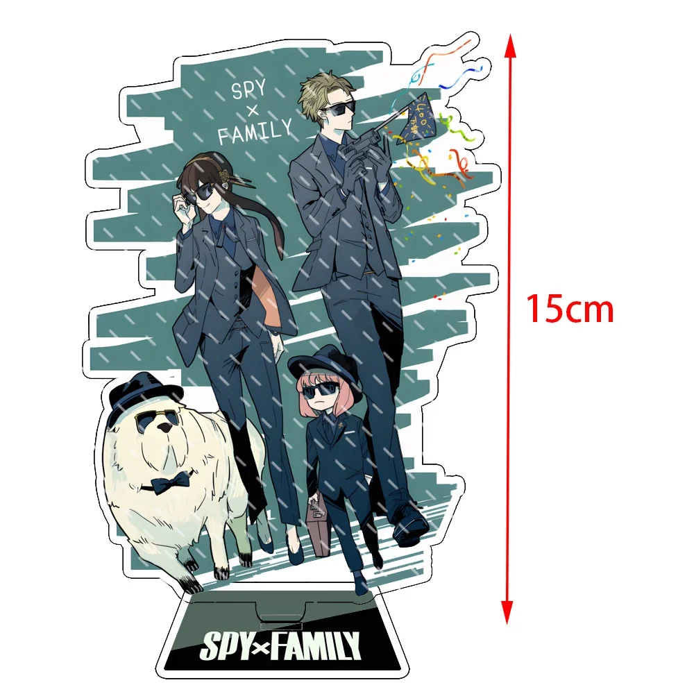 Anime Spy x Family Figure Accessories Acrylic Stand Twilight Loid Forger Yor Forger Anya Forger Model Plate Collection Fan Gifts