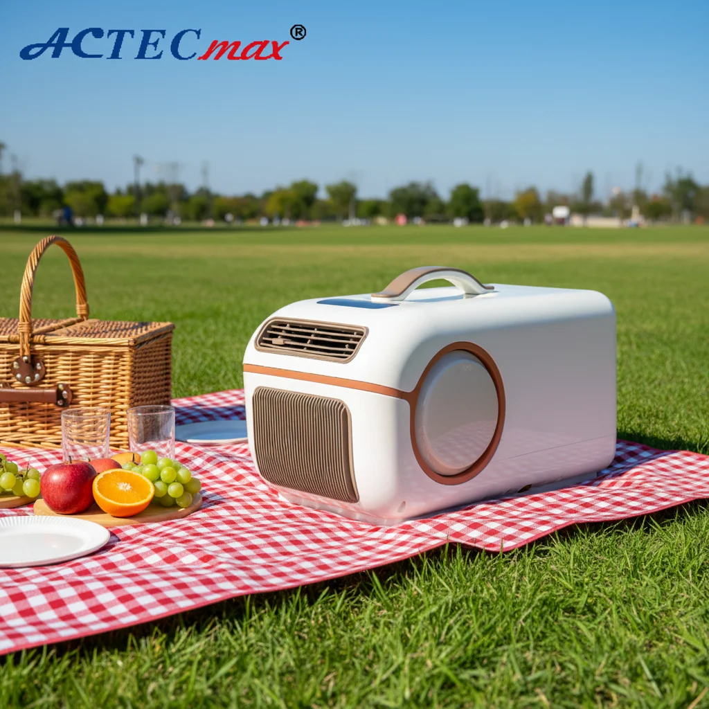 AC.699.024 Cooling And Heating Tent Air Conditioner 12V Battery Powered 110V 220V RV Outdoor Camping Portable Air Conditioner
