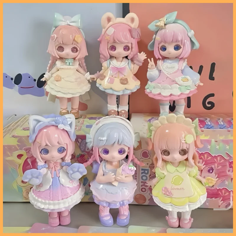 

New Liroro Welcome To The Candy House Series Blind Box Mystery Box Dolls Kawaii Action Anime Figure Blind Box Birthday Gift Toys