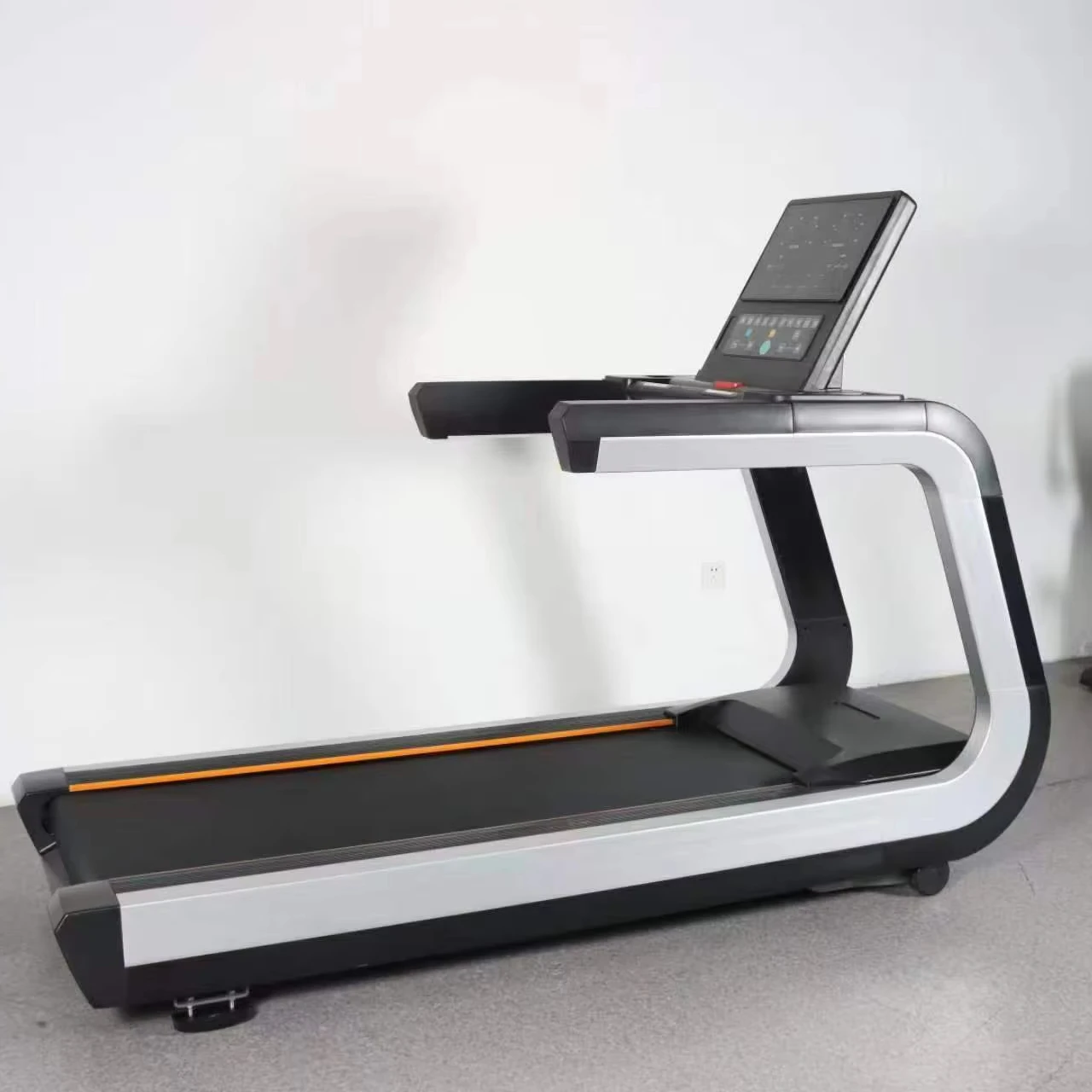 Commercial Gym Store's LED AC Motor Electric Treadmill Store Entertainment Center Cardio Exercise Machine with Fitness Equipment