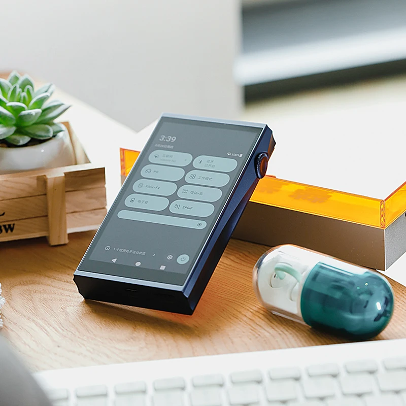 SHANLING M7T Android 13 reproductor de Audio portátil de alta resolución Dual AKM AK4498EX AK4191 DAC AMP sonido de referencia bidireccional Bluetooth LDAC