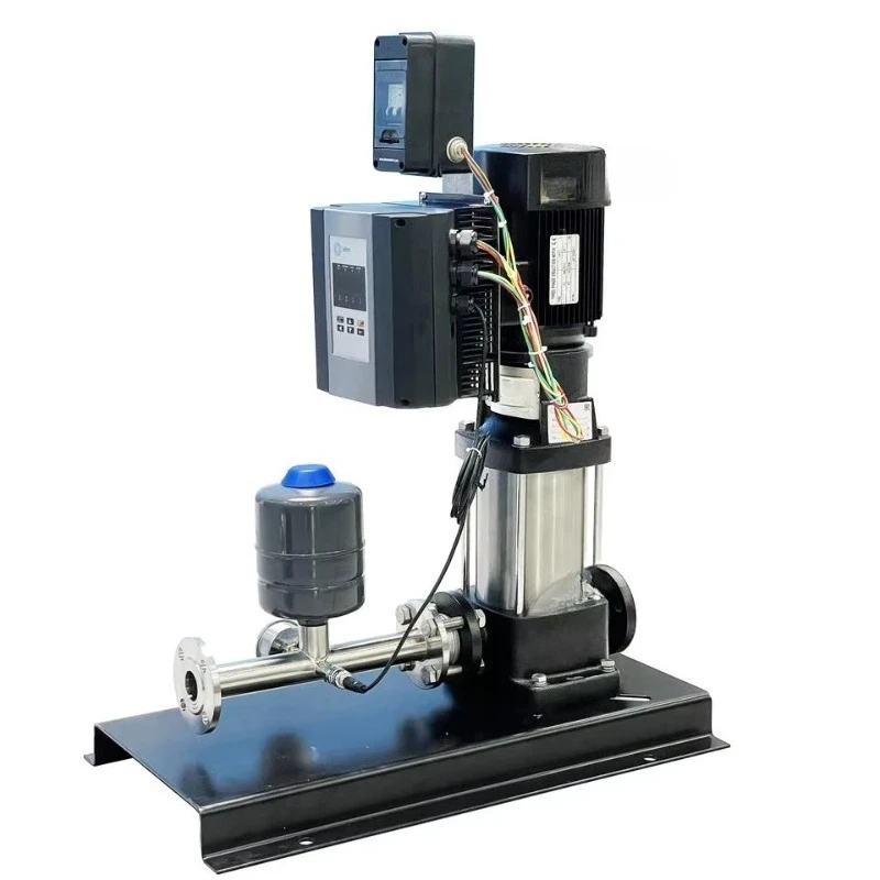 Head intelligent multi-stage vertical high voltage with VFD control