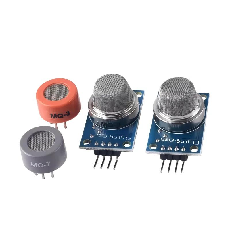 MQ-2 gas and smoke sensor, semiconductor high-sensitivity integrated circuit, 24VDC, MQ-3