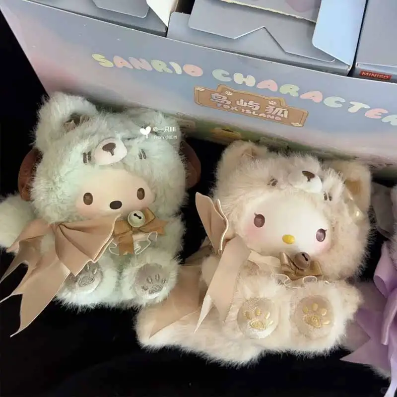 Мультяшная серия Fox Island, слепая коробка, игрушки, орнамент, милая кукла Kuromi Melody, рюкзак, подвеска, загадочная коробка, периферийные устройства, подарки-сюрпризы