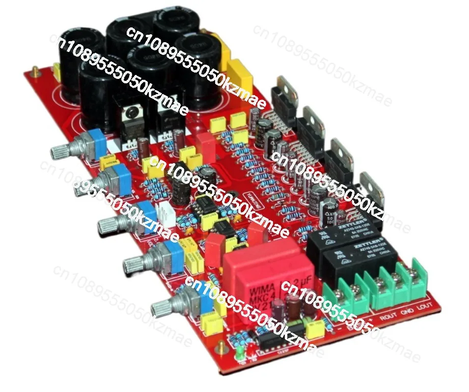 

Подходит для YJ00236-TDA7294 2.1-канальная плата усилителя мощности Deluxe (обновленная) (с защитой динамика)