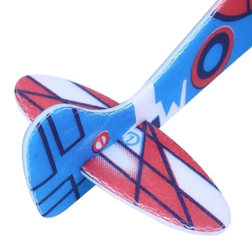 10pcs Color Randomly Prop DIY foam  Children Gift Flying Gider Planes Aeroplane  Aircraft Fighter Airplane Model