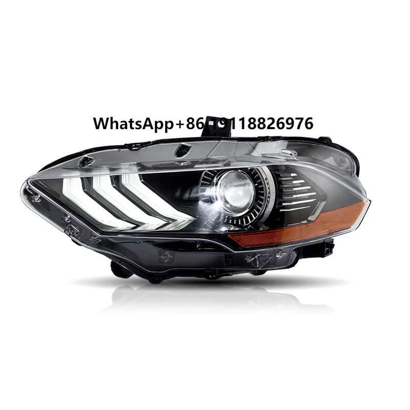 

VLAND Factory Wholesale Head Light for Sixth Generation Ford Mustang 2018- Present Car Front Lamp Part Auto Accessory Headlights