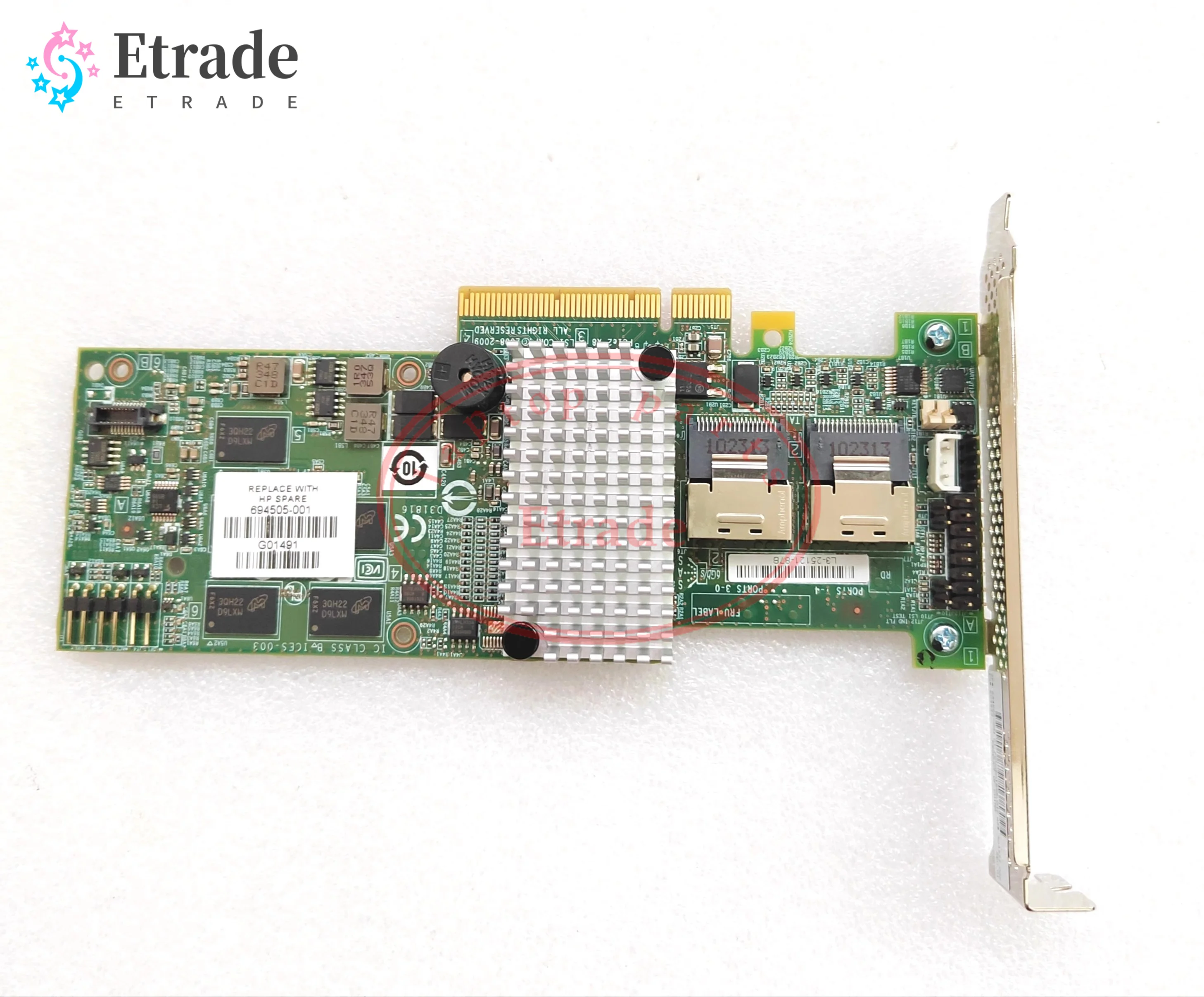 For HP 604815-001 LSI RAID 9260-8i SAS 6 Gb/s ROC x7°C3 Raid Controller