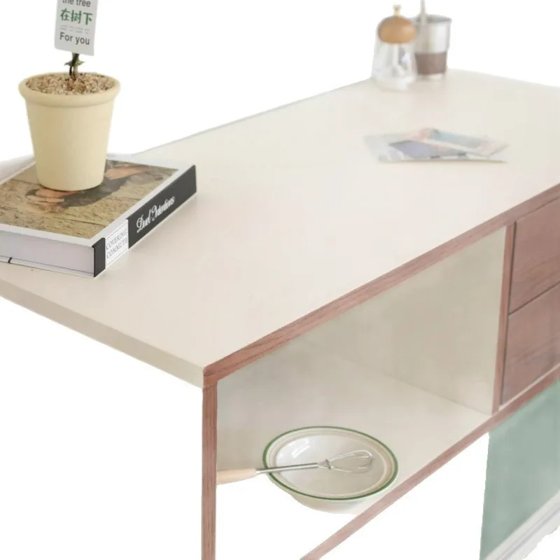 Niche design Elman side cabinet, Danish medieval color restaurant bookcase