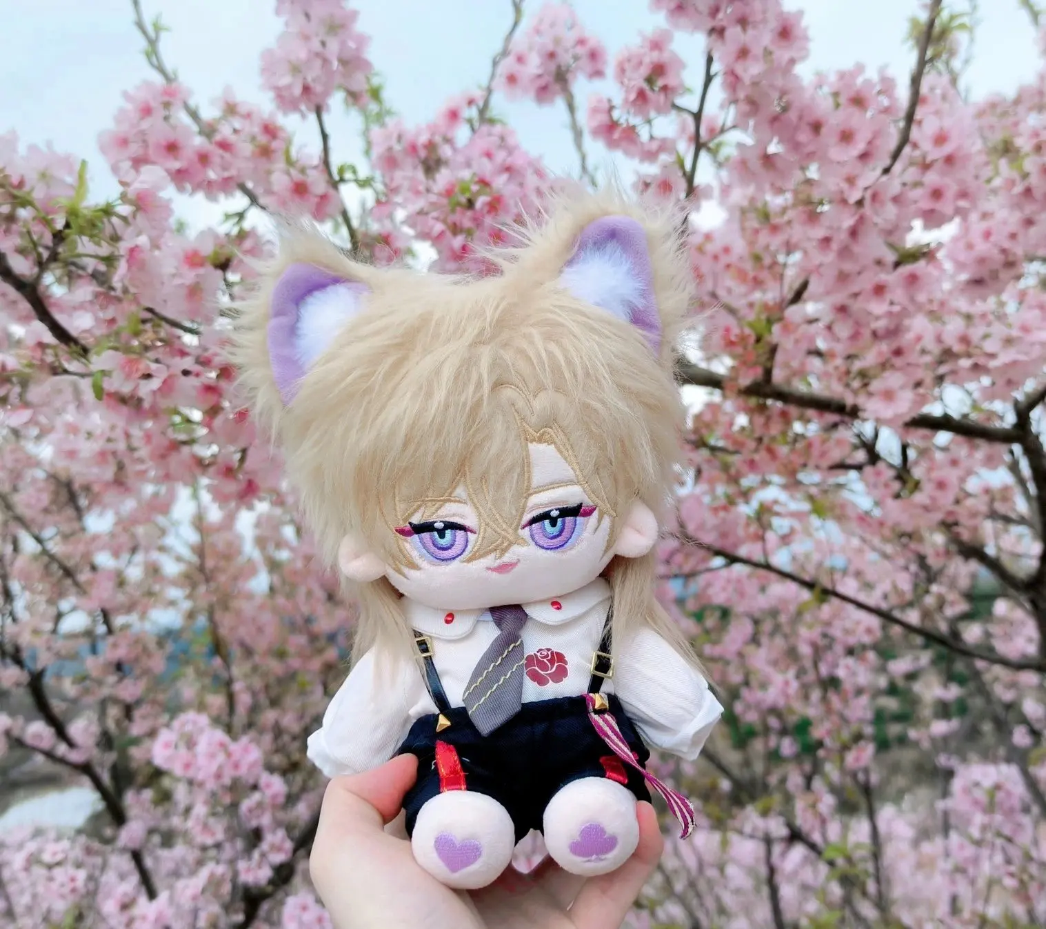 2024 New Arrival Pre-sale Honkai: Star Rail Aventurine 20cm Cotton Stuffed Dolls Gifts Cosplay Doll Mascot Ornament