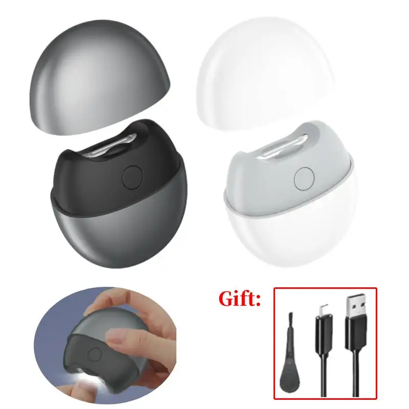 

Electric Automatic Nail Clipper with Light & USB, Magnetic Cover, Nail Scraps Storage, USB Rechargeable, Safety Electric Trimmer