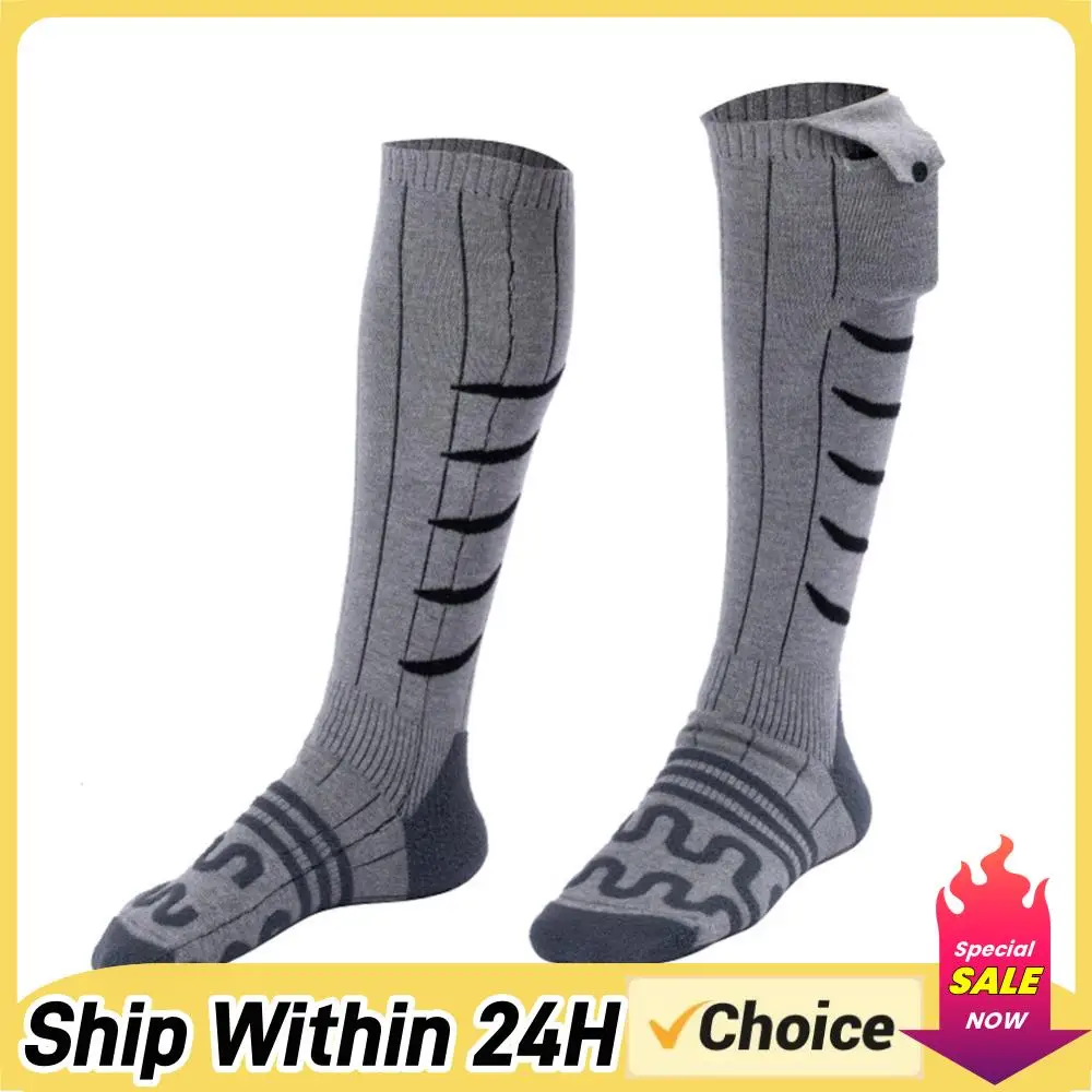 

Зимние грелки для ног: теплые термоноски с быстрым нагревом, моющиеся, для активного отдыха, катания на лыжах и походов