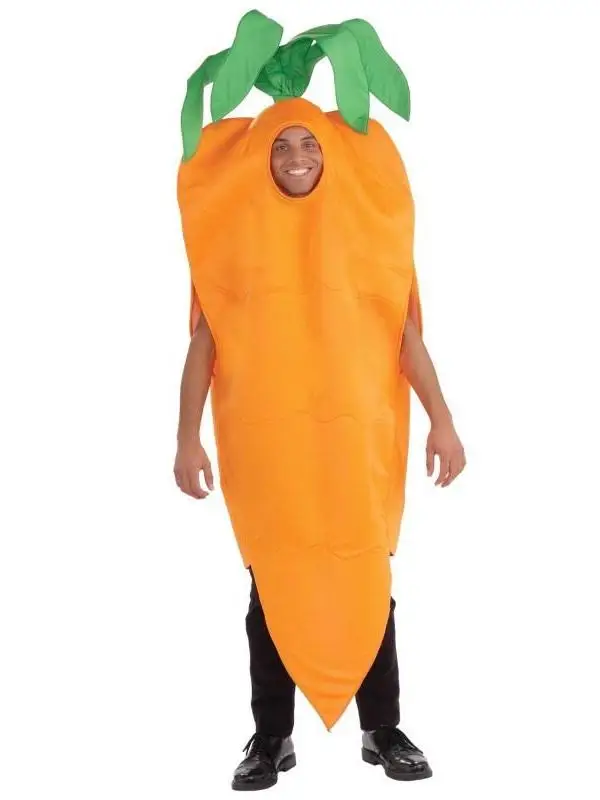 

Женский желтый костюм морковки для взрослых на Хэллоуин, комбинезон для косплея, традиционная китайская одежда для сценических выступлений