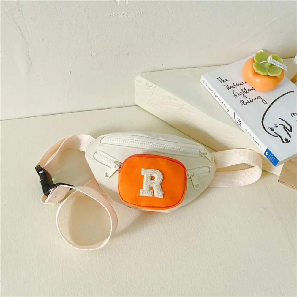 고품질 레터 아동 허리 가방 스포츠 크리에이티브 키즈 숄더백 한국 스타일 경량 키즈 체스트 백 남자아이