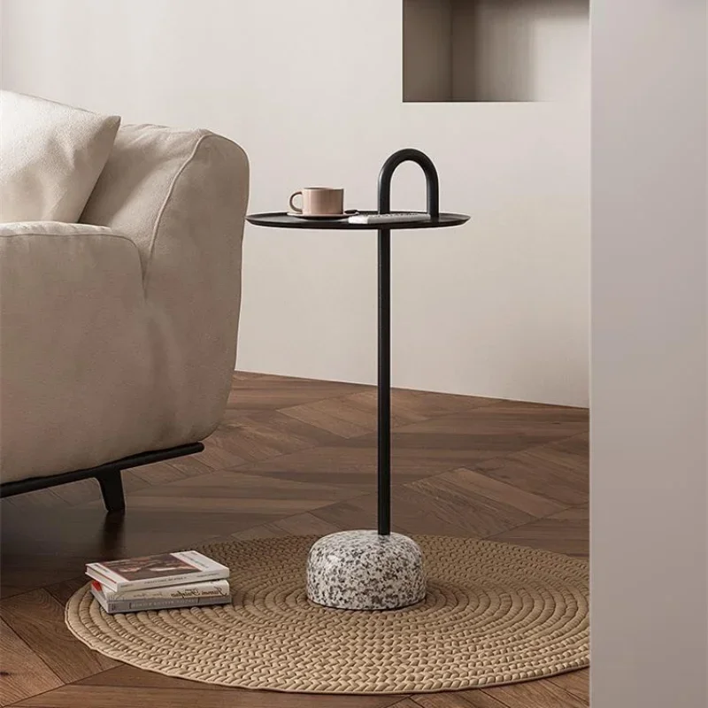 

Nordic Design Rock Small Coffee Table Living Room Sofa Side Table Convenient Movable Small Apartment Corner Table