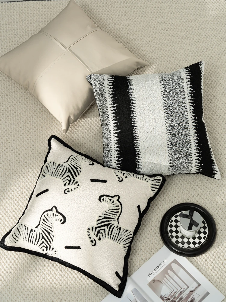 Modern Luxury Sofa Pillow Home Hotel Homestay Decorative Ornaments Bedside Pillow Bedroom Backrest Pillow Waist Pillow