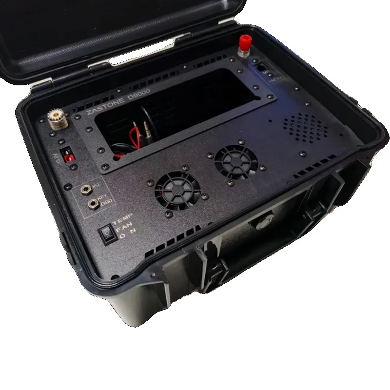 Instant communication D9000 platform, dedicated, radio box, Chinese large screen display high power 50W emergency communication