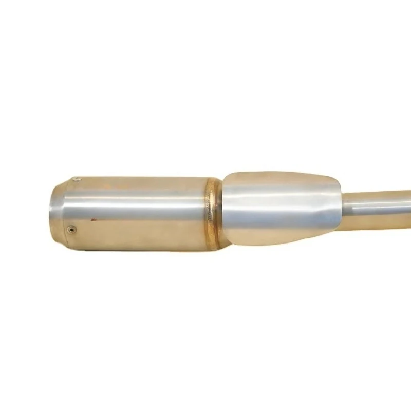 For CF MOTO 450Sr Modified Exhaust Pipe High-Position Dual Outlet Full Titanium Alloy Exhaust 3