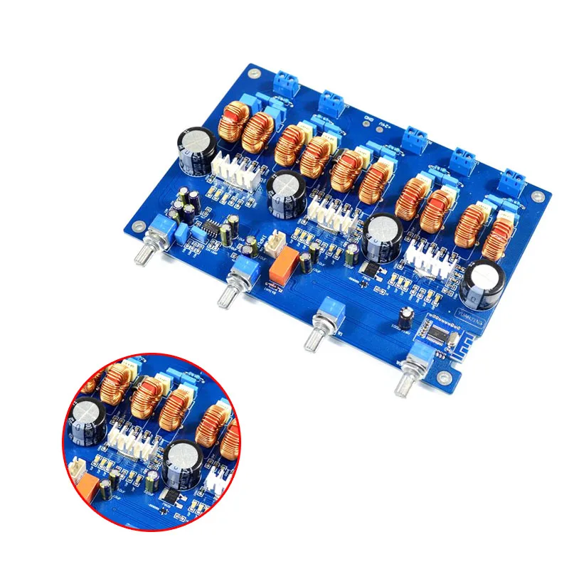 Tpa3116 บลูทูธ 4.2 บอร์ดเสียง 4.1 ช่องดิจิตอล Class D เครื่องขยายเสียง 4X50w + 100W 24V ซับวูฟเฟอร์รถยนต์