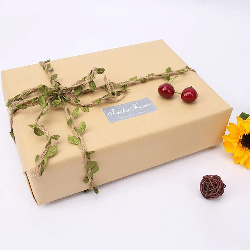 45 cm x 1000 cm braune Kraftpapierrolle für Blumensträuße, Geschenkverpackungen, DIY-Bastelarbeiten und Partydekoration – Detail 4
