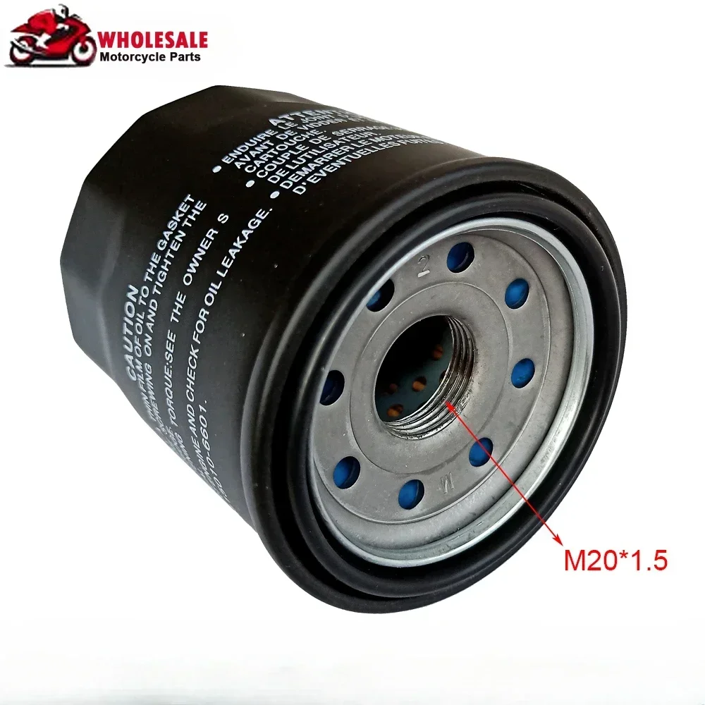 

Motorcycle Engine Oil Filter for Kawasaki VN1500 VN1500P VN1600B VN Mean Streak 1500 VN1600 VN1600A Classic VN1600D Nomad 1600