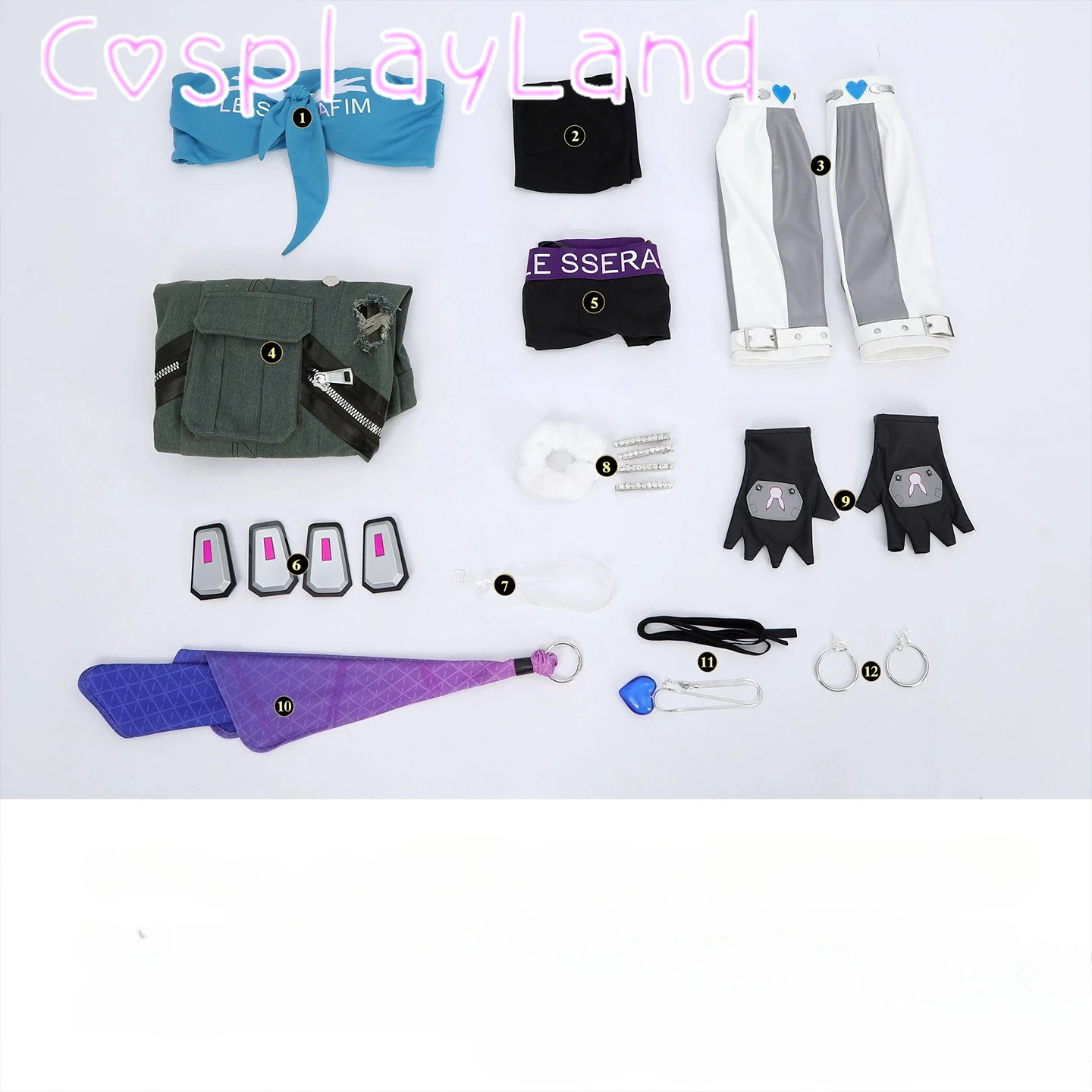 Jeu OW DVA Cosplay fille groupe Costume Halloween fête uniforme sans bretelles pantalon accessoires hommes femmes Costume décontracté bande dessinée Con tenue