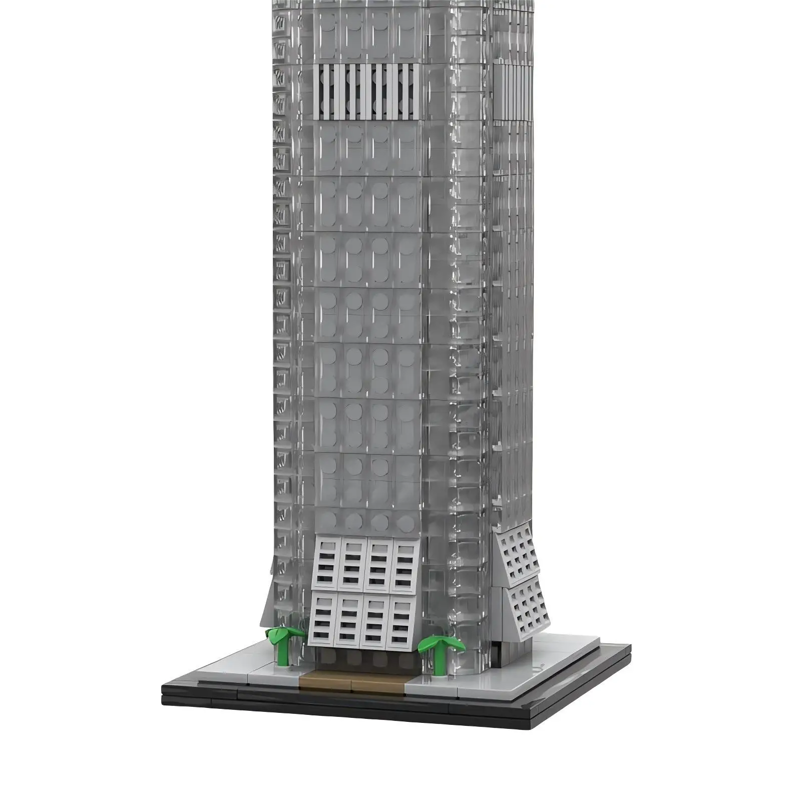 هونج كونج المركز المالي الدولي بنة MOC-153369 IFC Brickheadz 1:800 مقياس التجمع نموذج لغز لعبة طفل هدية