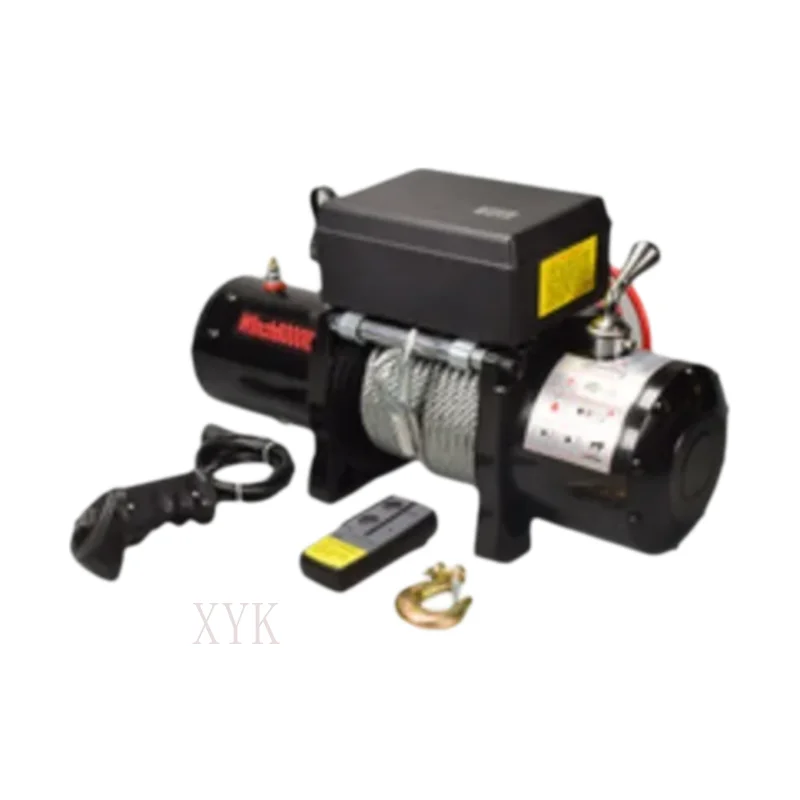 12V 24V Electric Truck Trailer Towing Off Road Vehicle Winch Handling Warehousing Transportation Equipment Hoist view 3