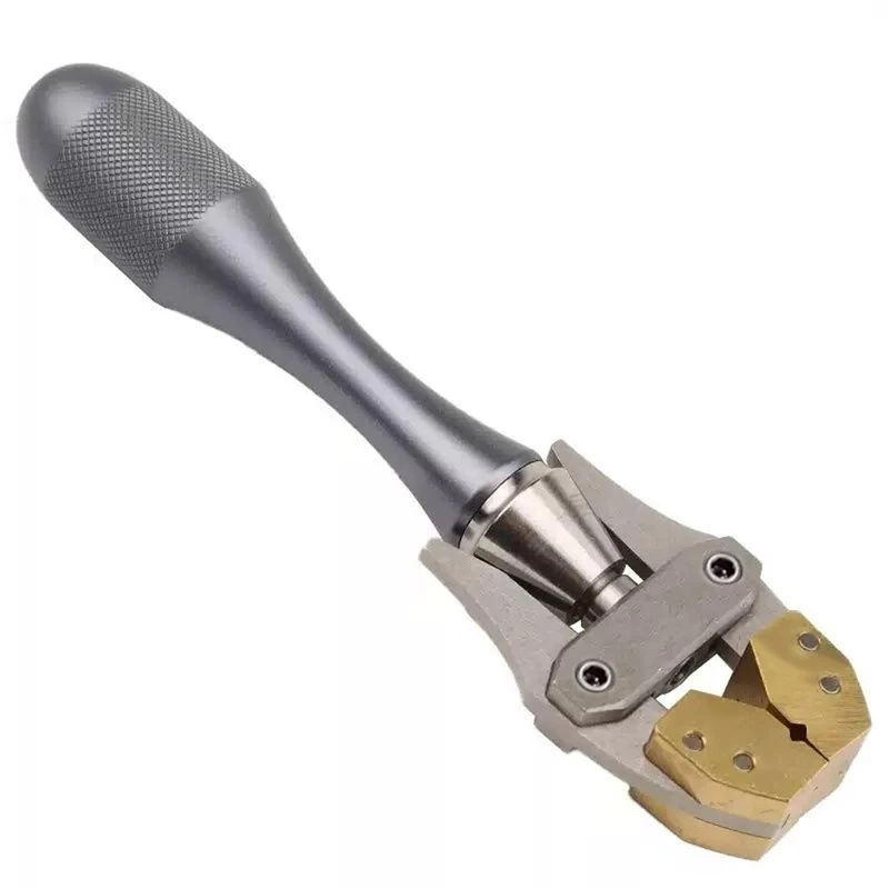 BMBY-Adjustable Hand Held Vise, Brass Jaws,Wire Working, Hand DIY Tool Clamp