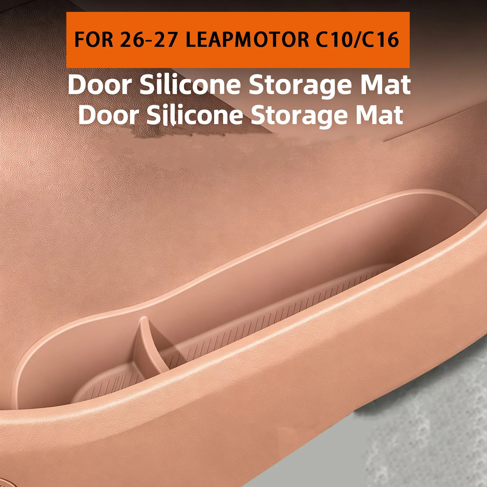 FOR 26-27 LEAPMOTOR C10/C16 Silicone Storage Box Next To The Car Door for Storing and Modifying Accessories