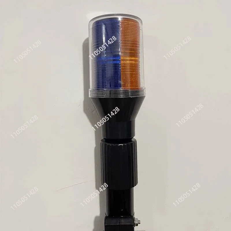 Red and blue signal lamp for motorcycle electric battery car after modification