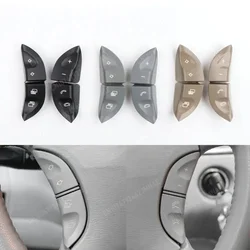 1 Pair Car Steering Wheel Switch Button 2208210679 Car Steering Wheel Switch Control Buttons Cover for Mercedes-Benz W220 W215