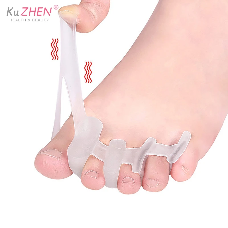 Fingers Feet Haluksy Toe Spreader Bunion Corrector Toe Separator Hallux Valgus Corrector Bunions Finger Separator Toe Corrector