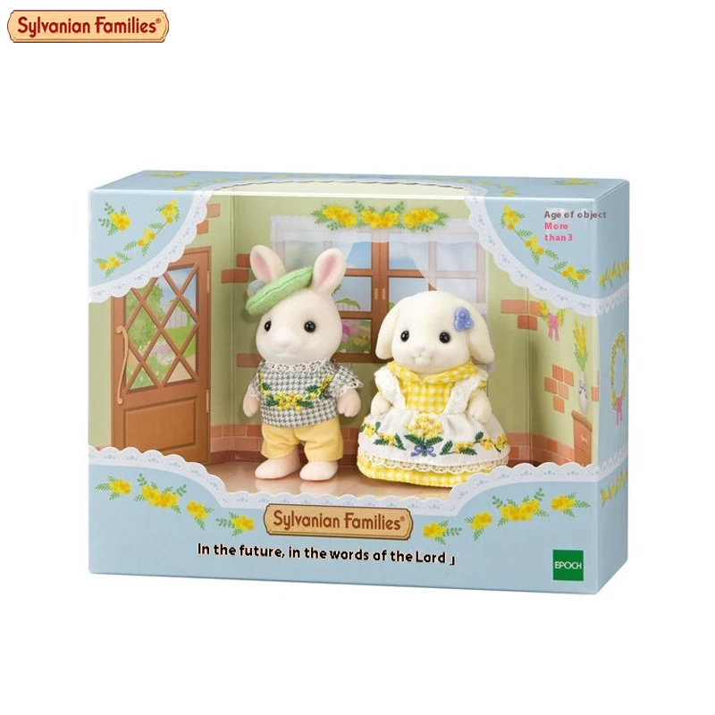 Maison de jeu de simulation de Rick de la famille Sylvanian, jouet d'anime authentique, décoration de chambre, cadeau de Noël