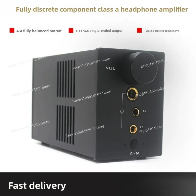 AE2 Fever Class A Balanced Headphone Amplifier Fully Discrete Component Class A Differential Balanced Input andOutput High Power