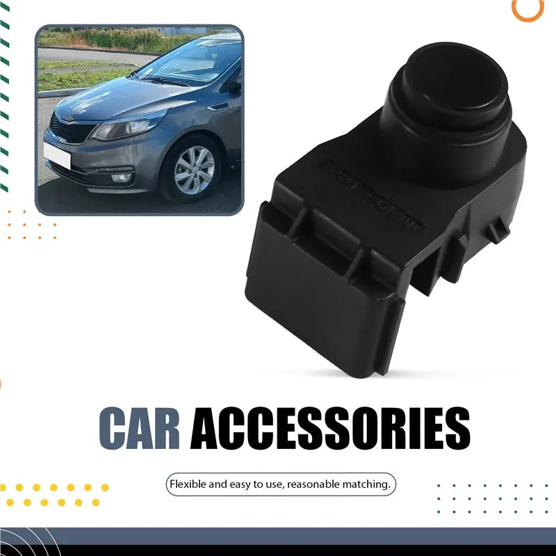 

ABQB-For Kia RIO 2013-2015 2016 For STONIC 17 Compatible 4PCS 95720-H8010 95720H8010 PDC Parking Sensor Car