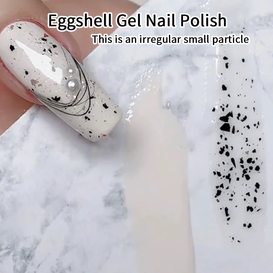 RS NAIL 12ml Eggshell Gel smalto per unghie trasparente Soak Off Gel vernice semipermanente Nail Art Gel per uova con qualsiasi Base in Gel di colore