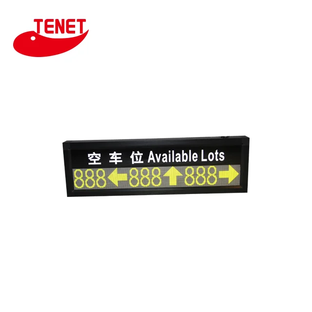 Tenet TH1-038 RS485 Tenet Outdoor LED Display 3 Module Indoor LED Display Parking Guidance