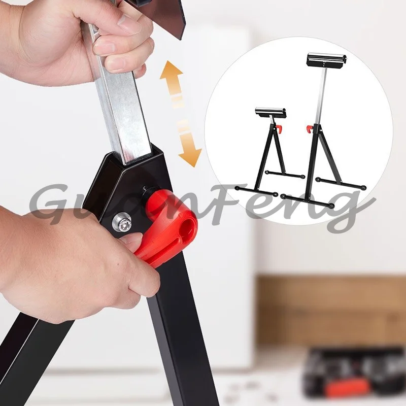 Support frame A-type roller plate connection 69~ 114 cm independent large plate support table saw accessories