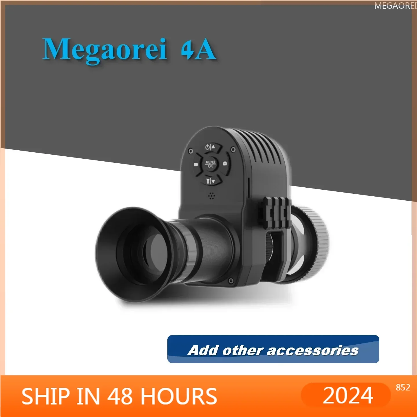 

CameraNEW Megaorei 4A 850nm Infrared Night Vision Lens 1080P HD Screen Night Vision Distance 400m For HuntingNV