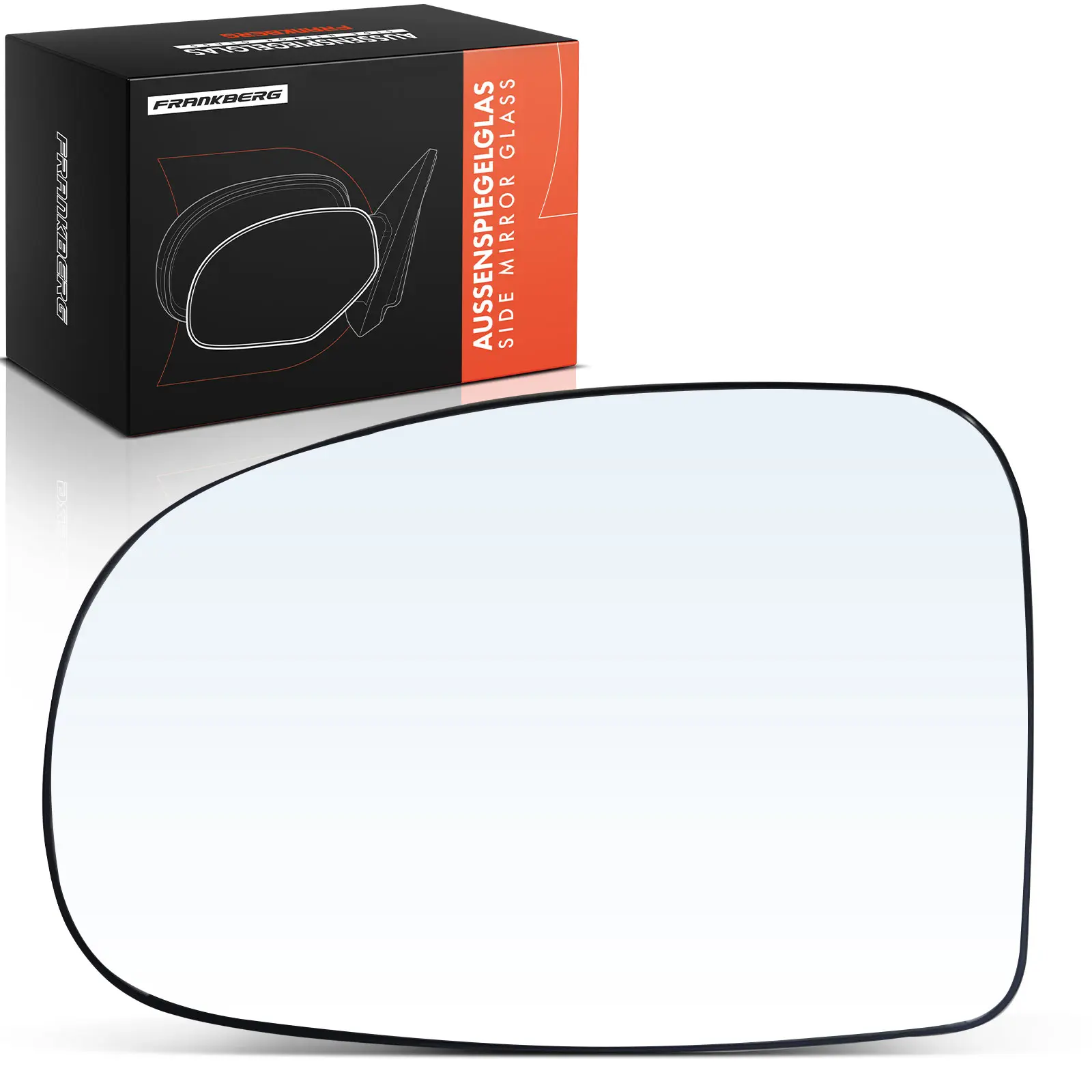 Frankberg 1x Spiegelglas Buitenspiegel Spiegel Links Voor Toyota IQ J1 1.0L 2009-2015 8796174040