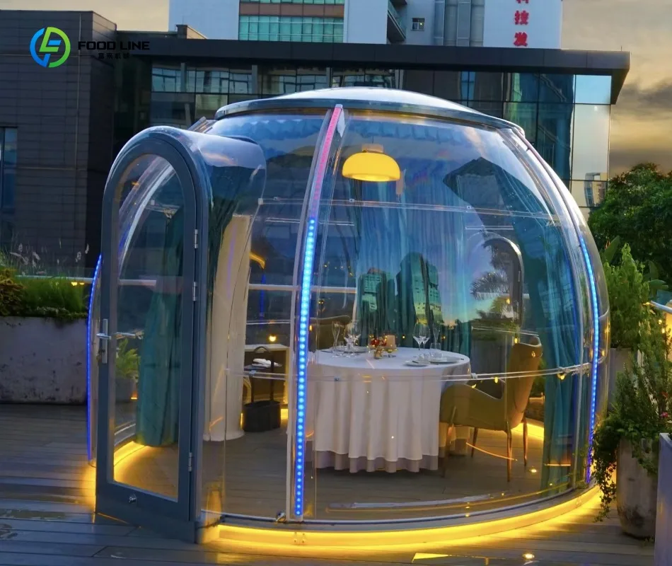 Transparent Bubble Dome Tent Foldable for Family Wedding Party Resort Hotel Outdoor Commercial Custom