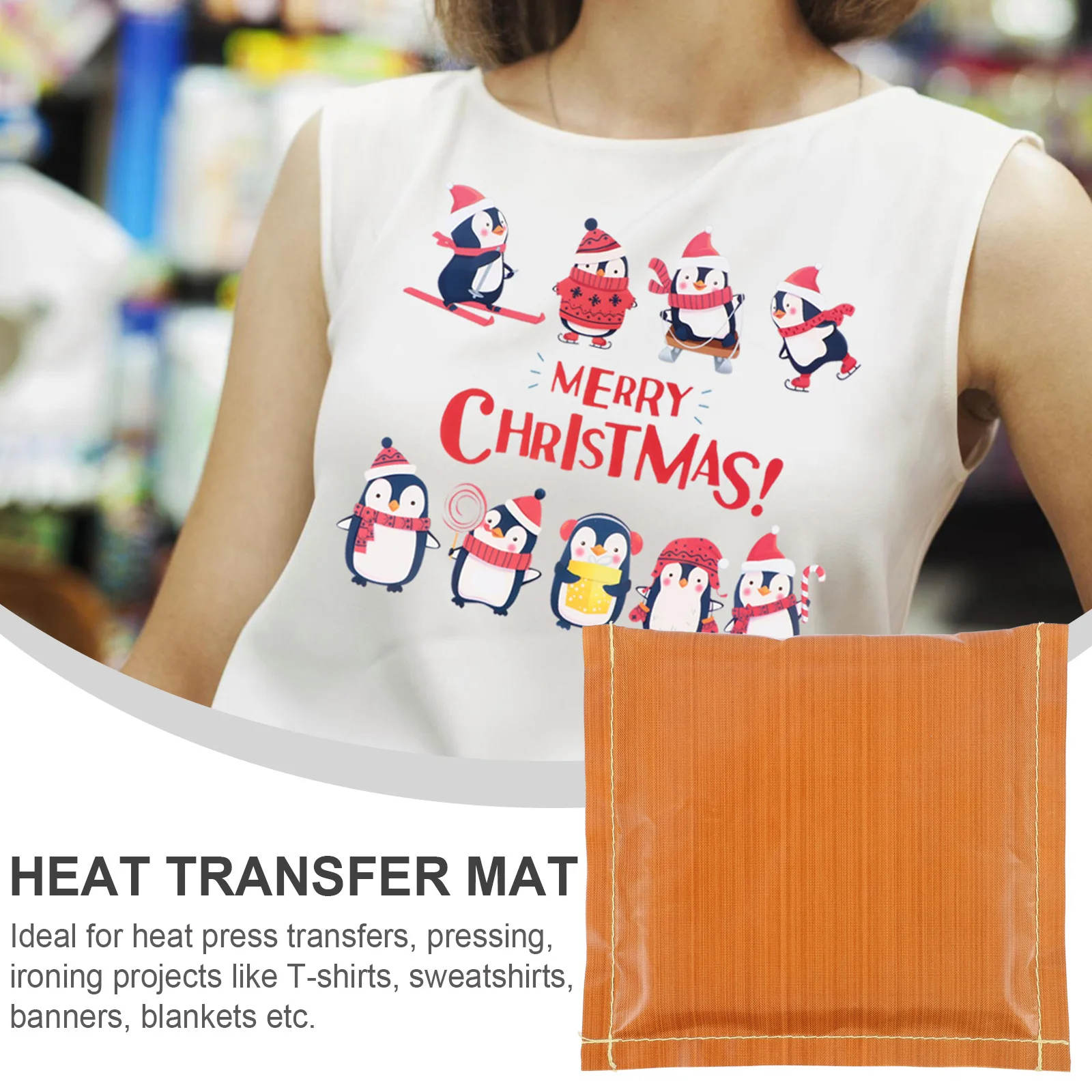 

Heat Press Mat Non Stick Ironing Pad for T Shirts Sweatshirts Banners Blankets DIY Projects Heat Transfer Sheet