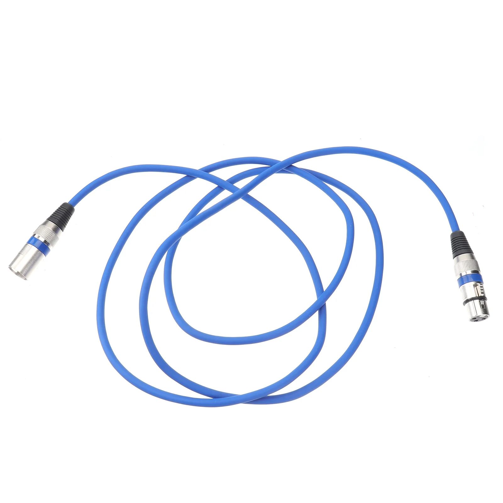 

2m Xlr Microphone Cable Male to Female Pe Material Lightweight Noise Free Recording Live Sound Microphone Cable