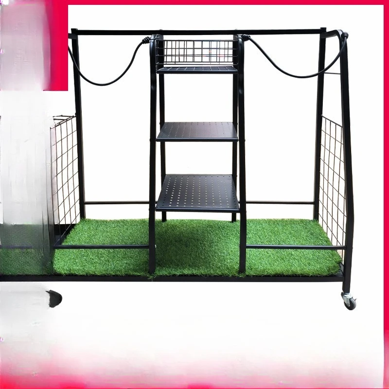 

Golf club bag display stand, sneaker bag storage stand