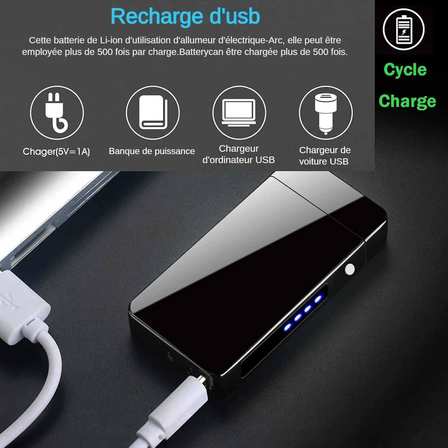 Smart Windproof Electric Metal Lighter Flameless Plasma Lighter Double Arc Usb Rechargeable Led Power Display Touch HOT