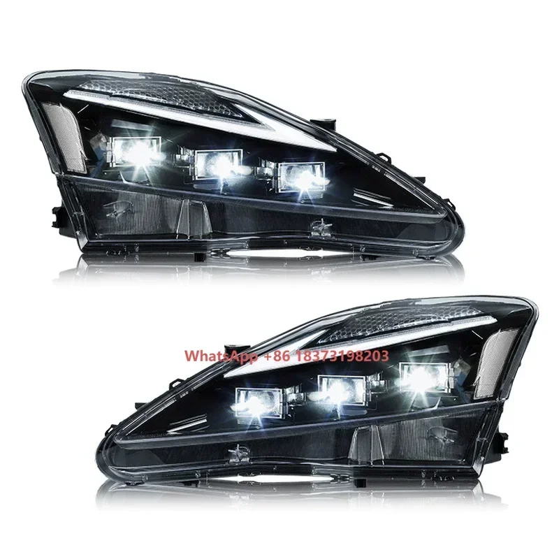 Model Lens Car LED Headlight Assembly 6500K 4600 Lumens H7 Universal Fitment High Quality